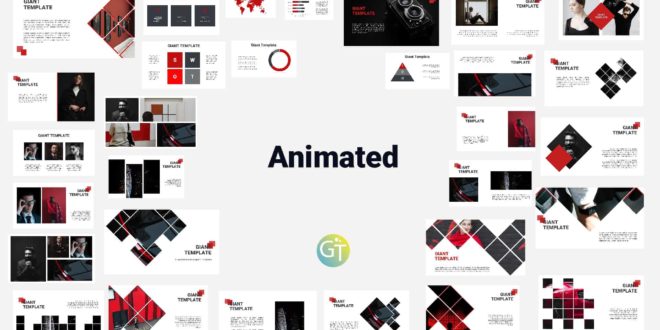 Detail Download Ppt Template Animation Nomer 24