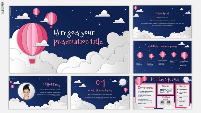 Detail Download Ppt Template Animation Nomer 53