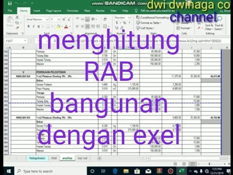 Detail Download Rab Rumah 2 Lantai Excel 2019 Nomer 27