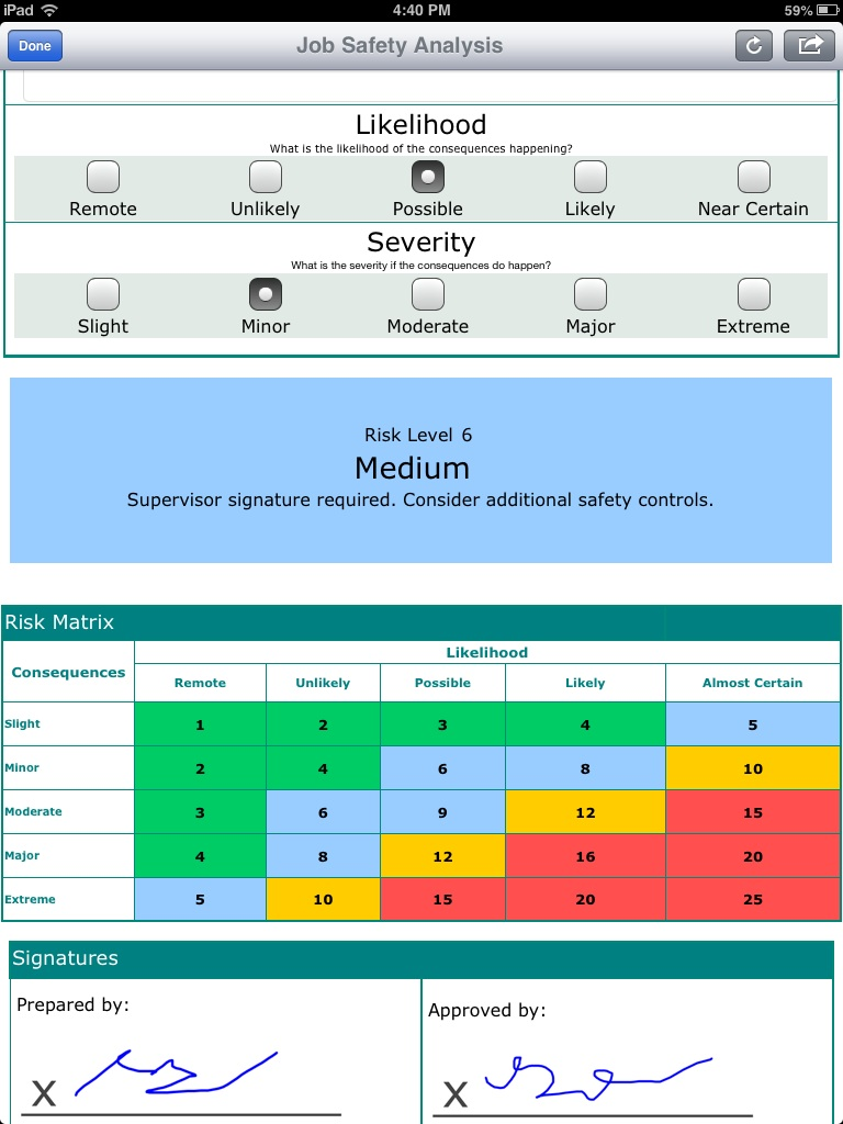 Detail Download Risk Assessment Template Nomer 49