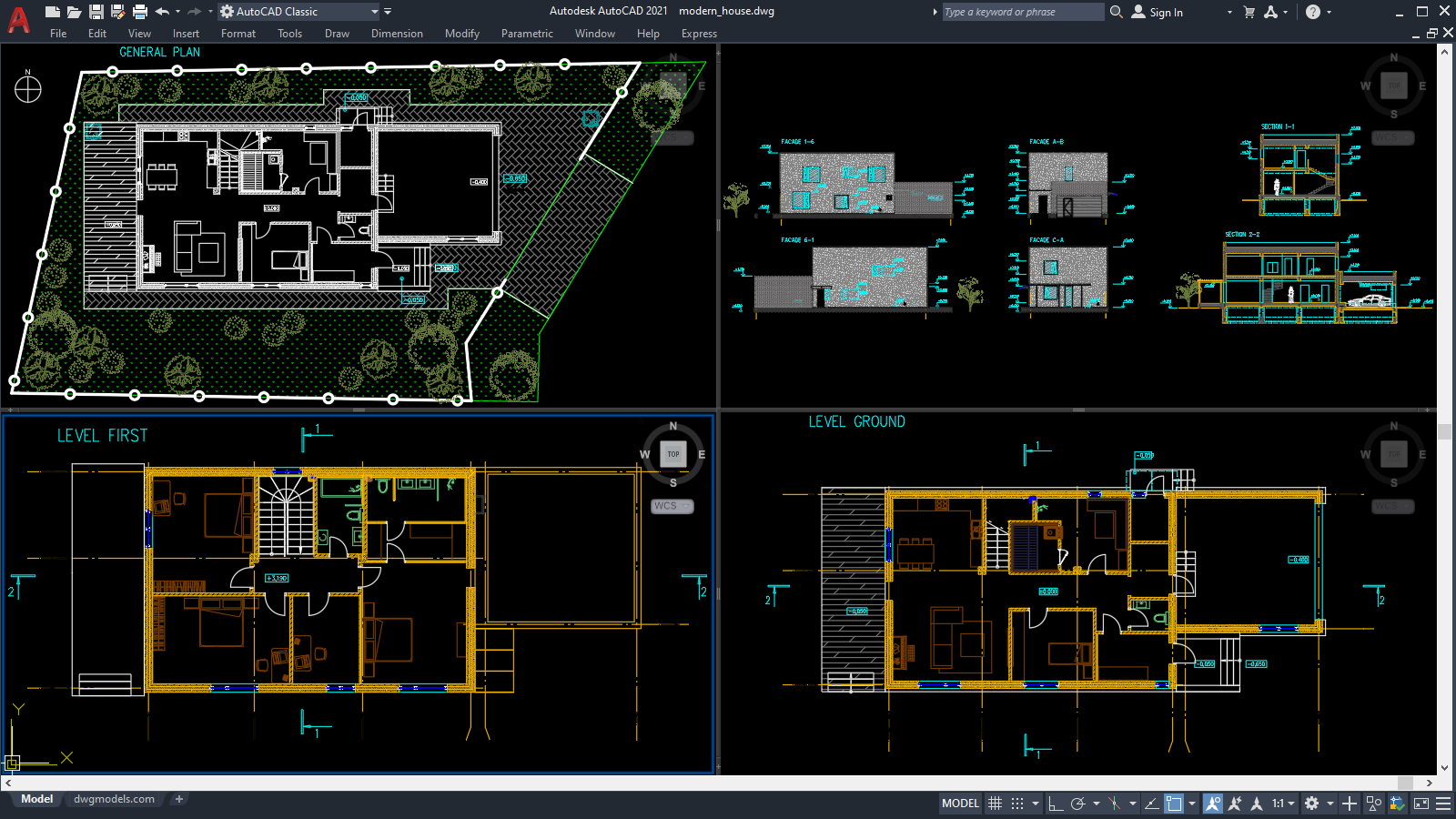 Detail Download Rumah Dwg Nomer 27