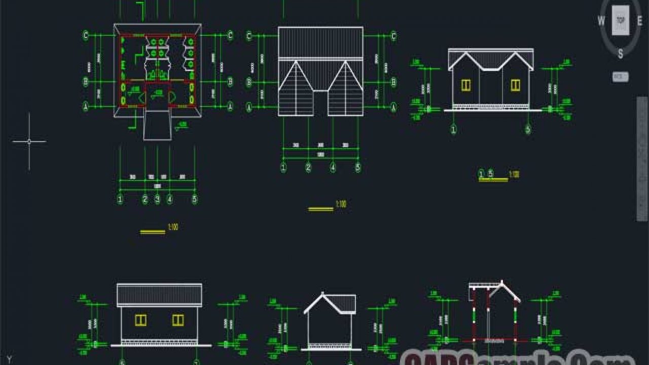 Detail Download Rumah Dwg Nomer 43