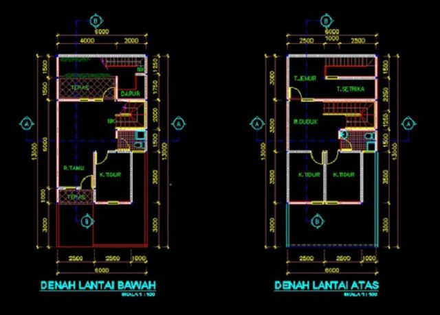 Detail Download Rumah Dwg Nomer 8