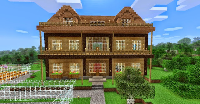 Detail Download Rumah Minecraft Nomer 32