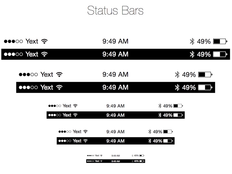 Detail Download Status Bar Iphone Nomer 9