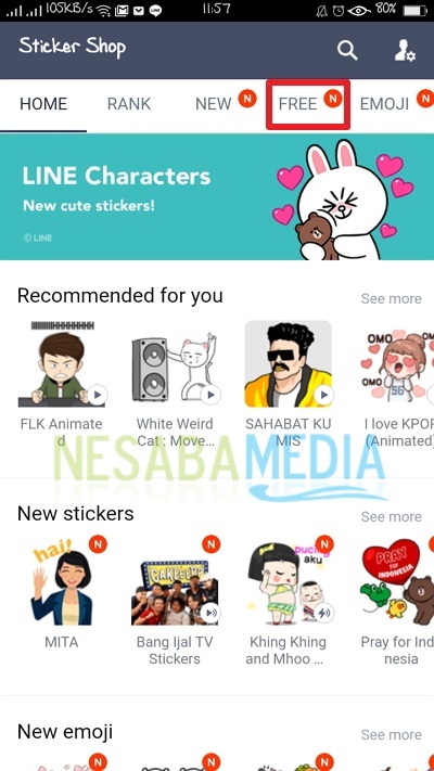 Detail Download Sticker Line Gratis Nomer 14