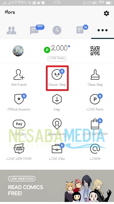 Detail Download Sticker Line Gratis Nomer 44