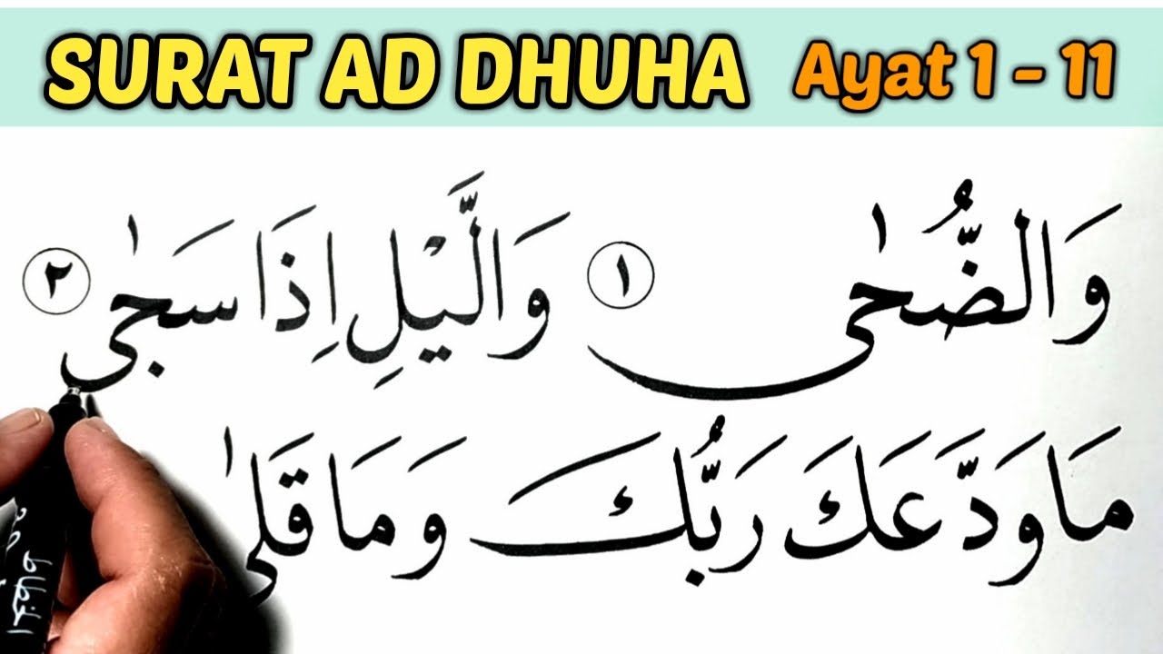 Detail Download Surat Ad Dhuha Nomer 48