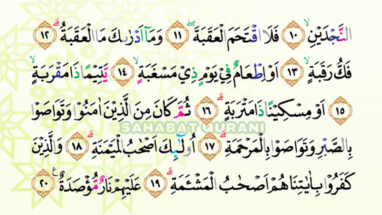 Detail Download Surat Al Balad Nomer 7