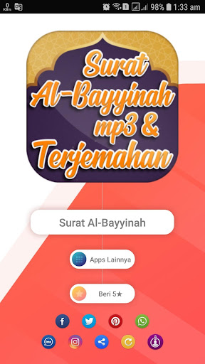 Detail Download Surat Al Bayyinah Nomer 42