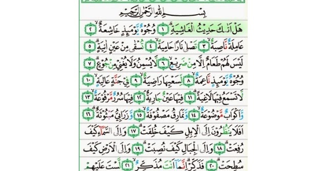 Detail Download Surat Al Ghasiyah Nomer 8