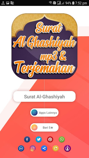 Detail Download Surat Al Ghasyiyah Merdu Nomer 10