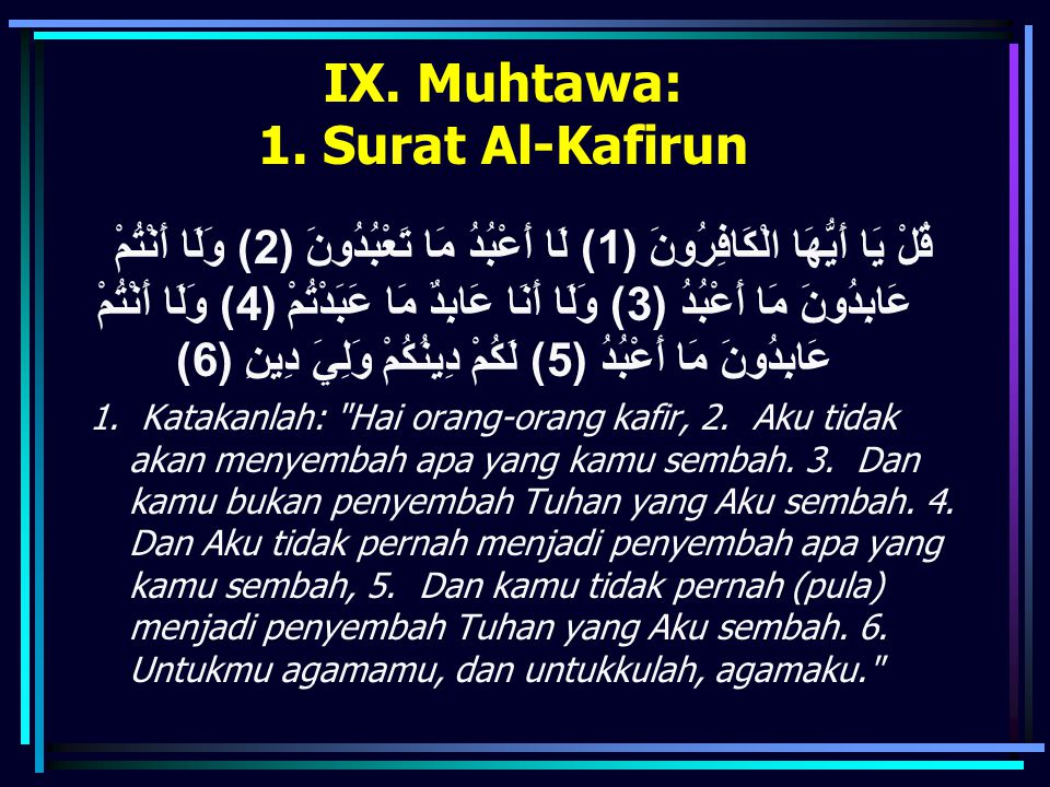 Detail Download Surat Al Kafirun Versi Anak Nomer 18