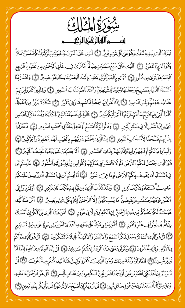 Detail Download Surat Al Mulk Nomer 28