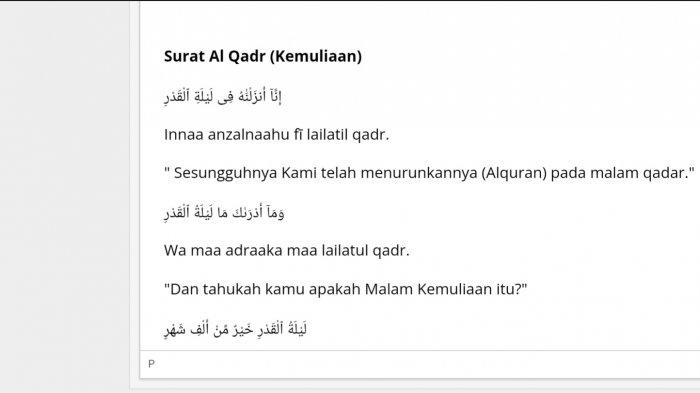 Detail Download Surat Al Qadr Dan Artinya Nomer 39