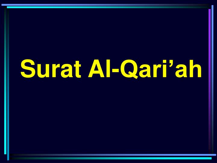 Detail Download Surat Al Qoriah Dan Artinya Nomer 47