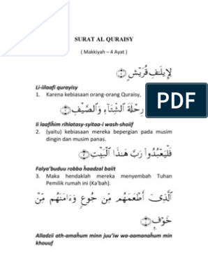 Detail Download Surat Al Quraisy Nomer 28