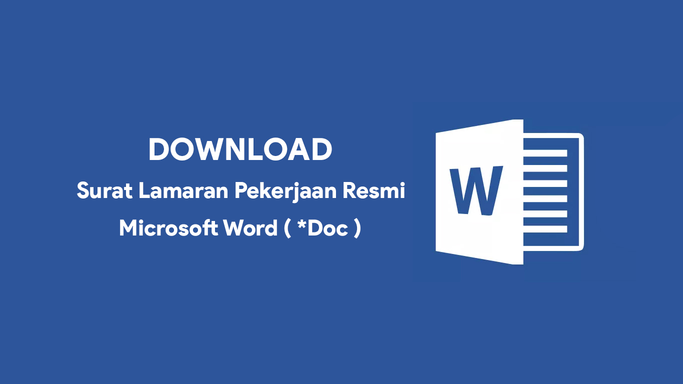 Detail Download Surat Lamaran Kerja Menarik Nomer 43