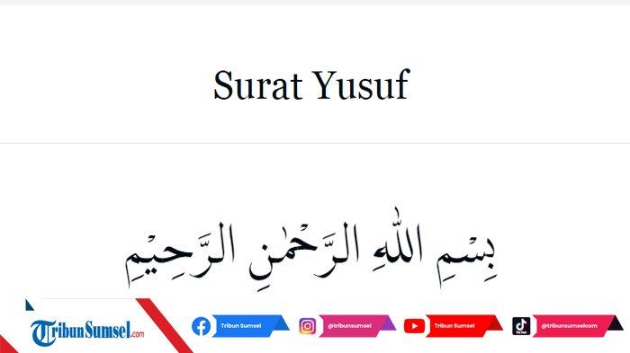 Detail Download Surat Yusuf Buat Ibu Hamil Nomer 24