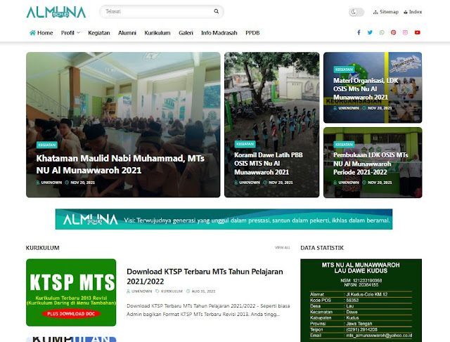 Detail Download Tema Wordpress Sekolah Nomer 29