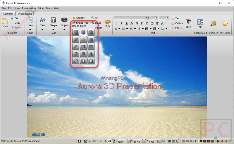 Detail Download Template Aurora 3d Presentation Nomer 30