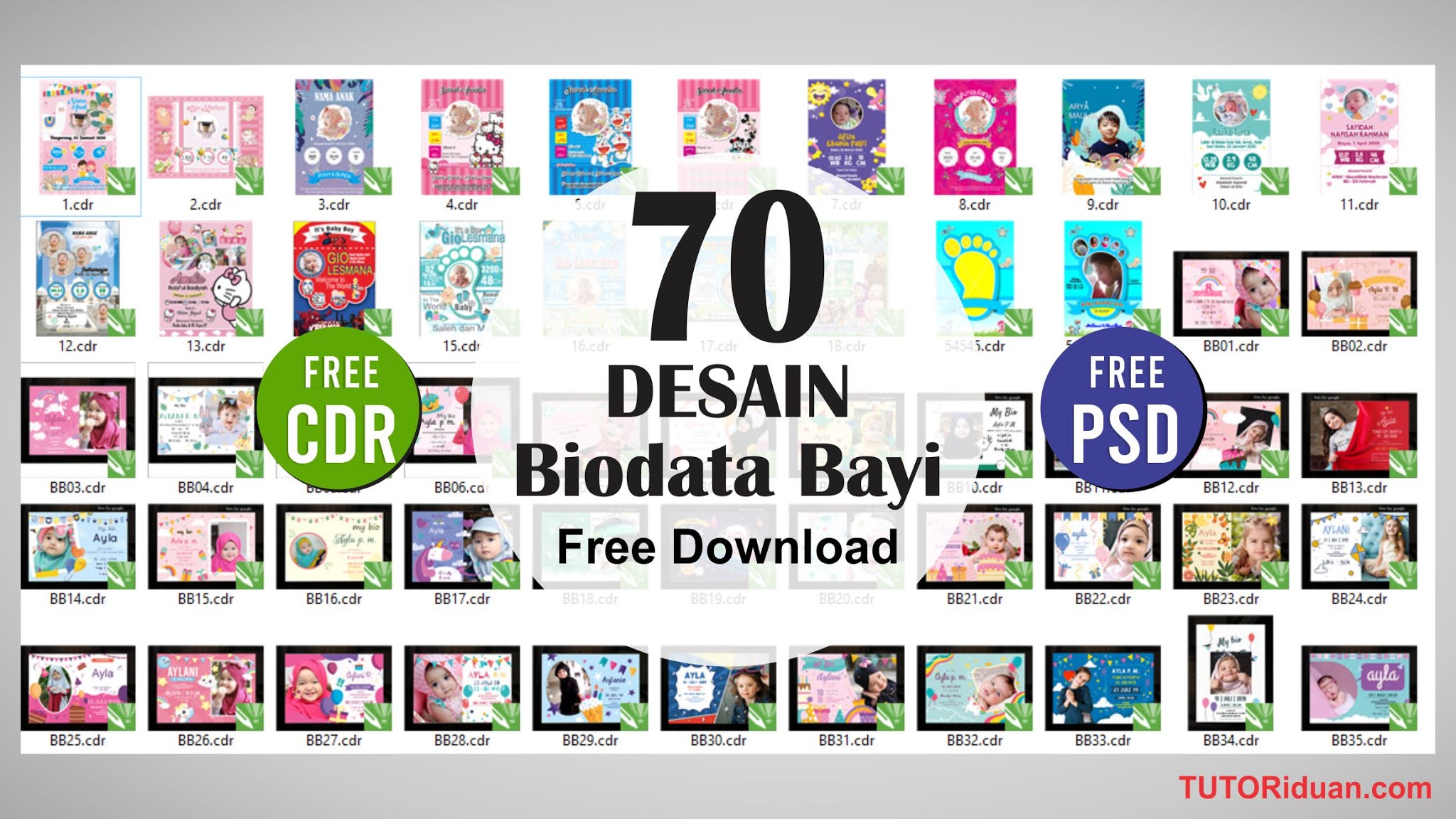 Download Template Biodata Bayi Cdr - KibrisPDR