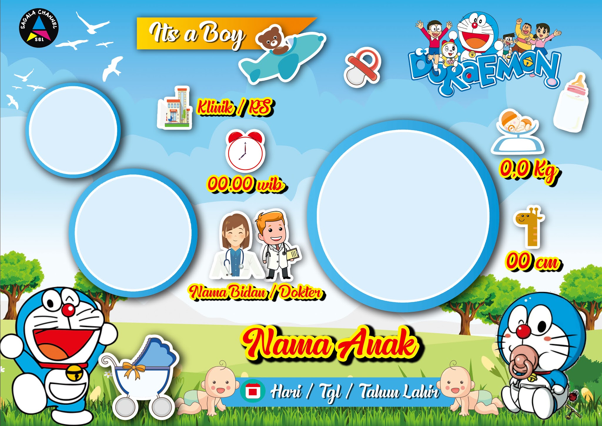 Detail Download Template Biodata Bayi Cdr Nomer 6