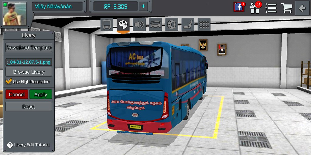 Detail Download Template Bus Simulator Nomer 19