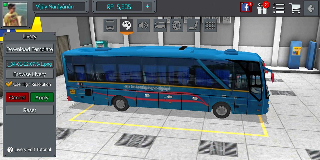 Detail Download Template Bus Simulator Nomer 22