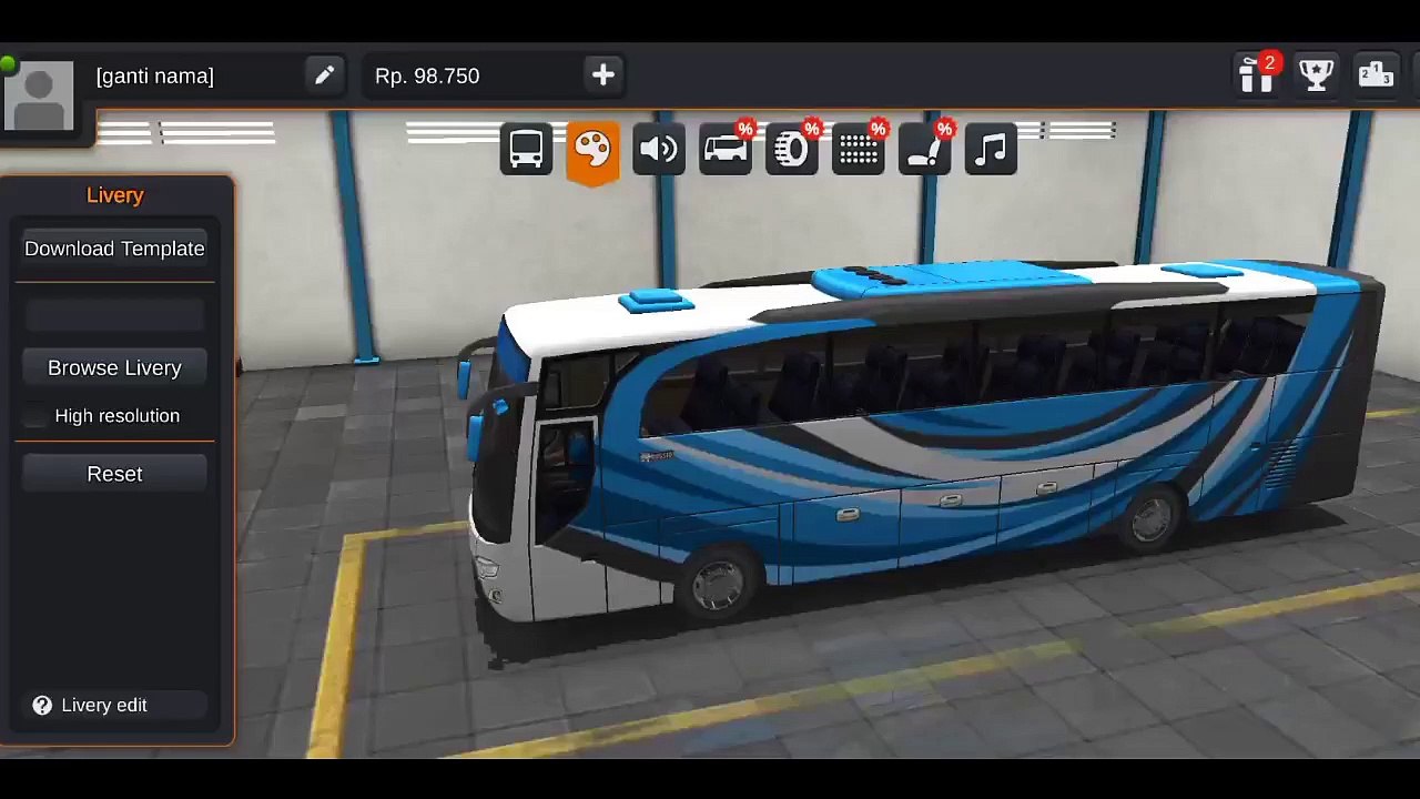 Detail Download Template Bus Simulator Nomer 33