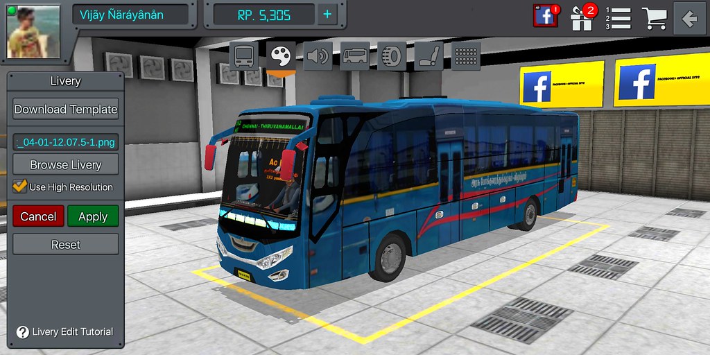 Detail Download Template Bus Simulator Nomer 37