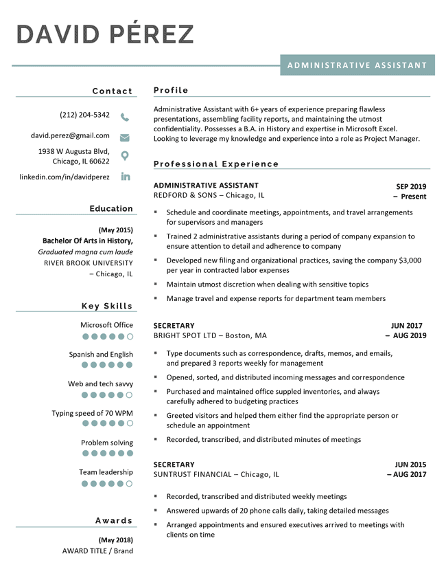 Detail Download Template Cv Formal Nomer 2