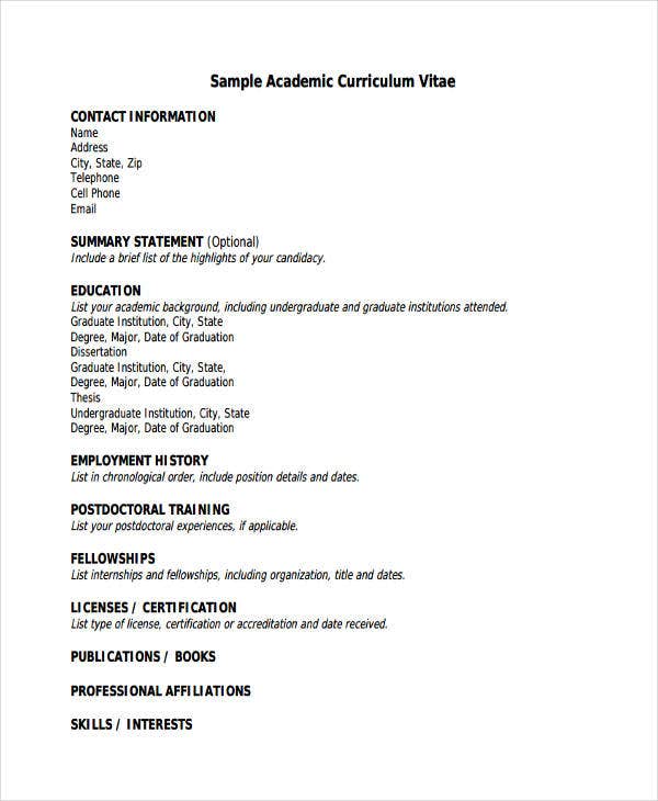 Detail Download Template Cv Formal Nomer 11