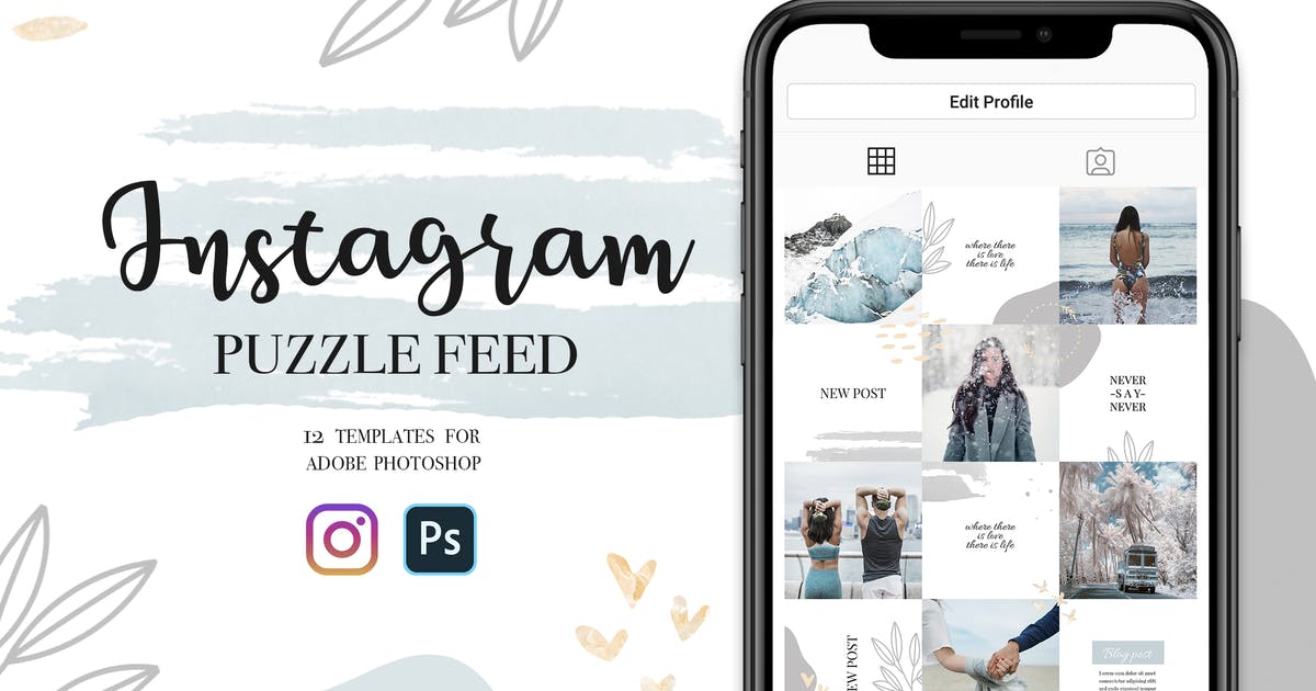 Detail Download Template Feed Instagram Nomer 16