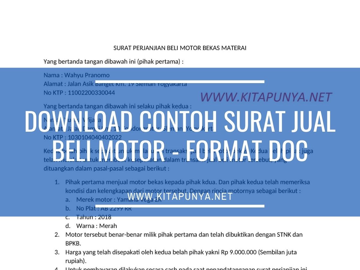 Detail Download Template Jual Beli Nomer 27