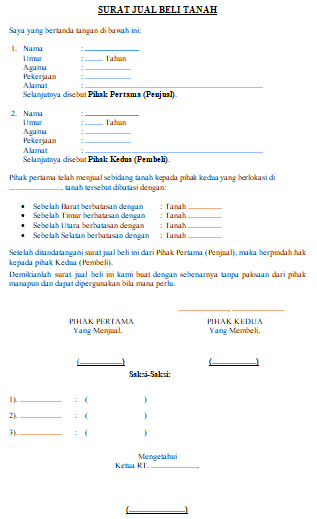 Detail Download Template Jual Beli Nomer 7