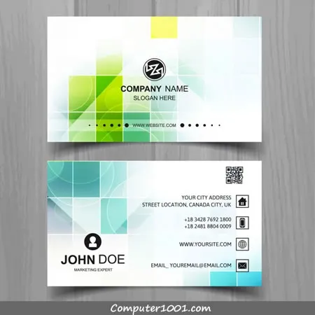 Detail Download Template Kartu Nama Nomer 48