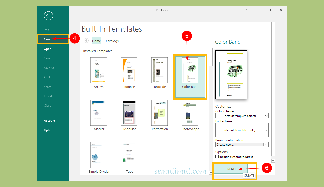 Detail Download Template Katalog Produk Gratis Word Nomer 39