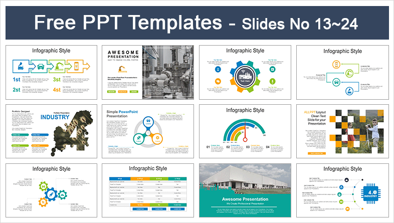 Detail Download Template Ppt Industri Nomer 11