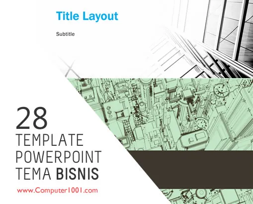 Detail Download Template Ppt Tema Bisnis Nomer 23