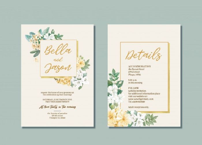 Detail Download Template Undangan Gratis Nomer 6