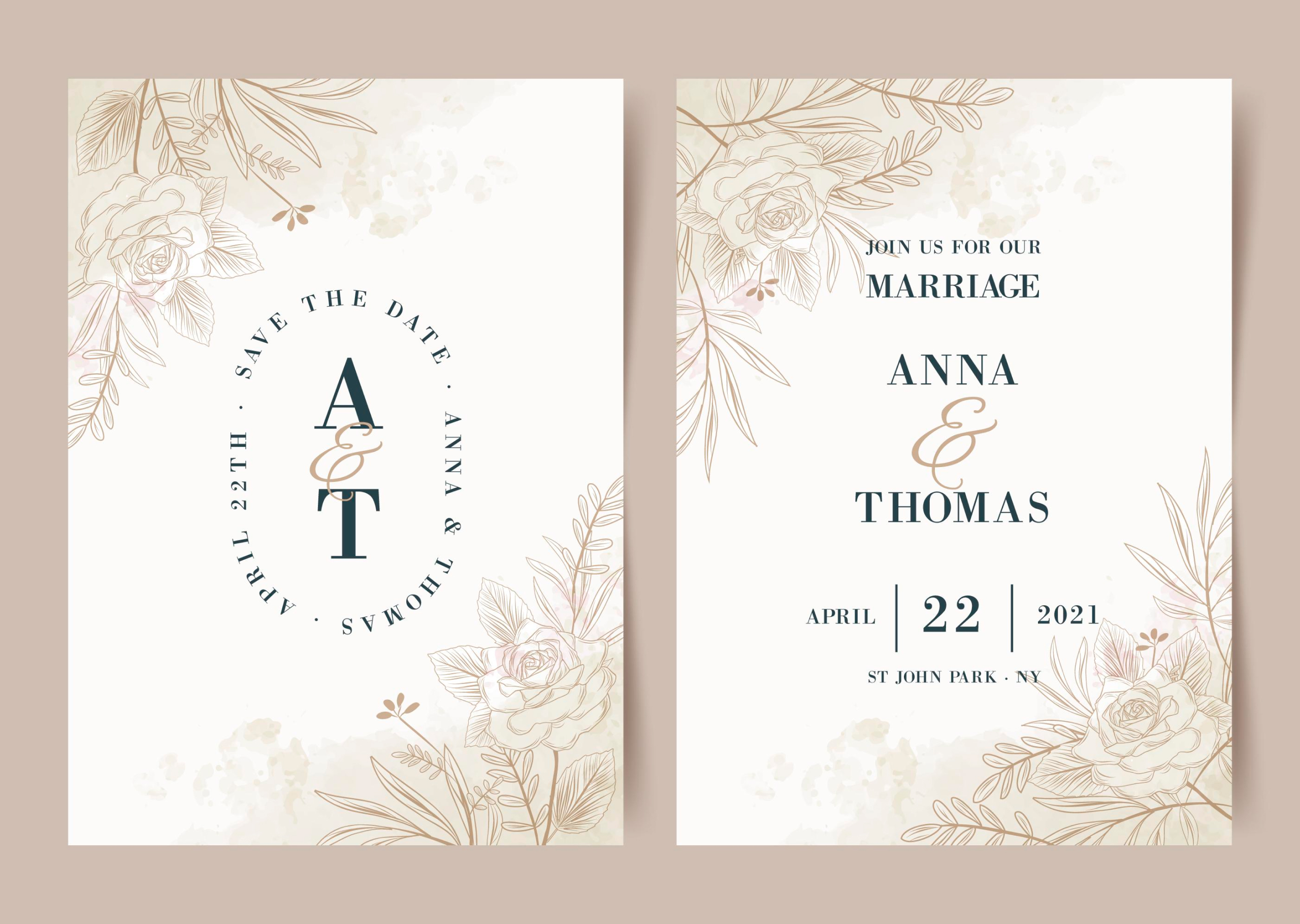 Detail Download Template Undangan Nikah Nomer 16