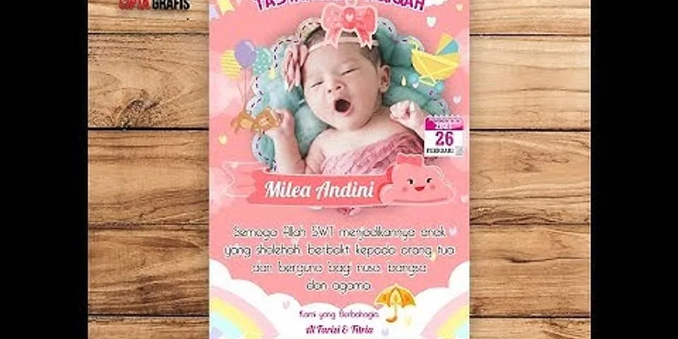 Detail Download Ucapan Selapanan Bayi Nomer 27