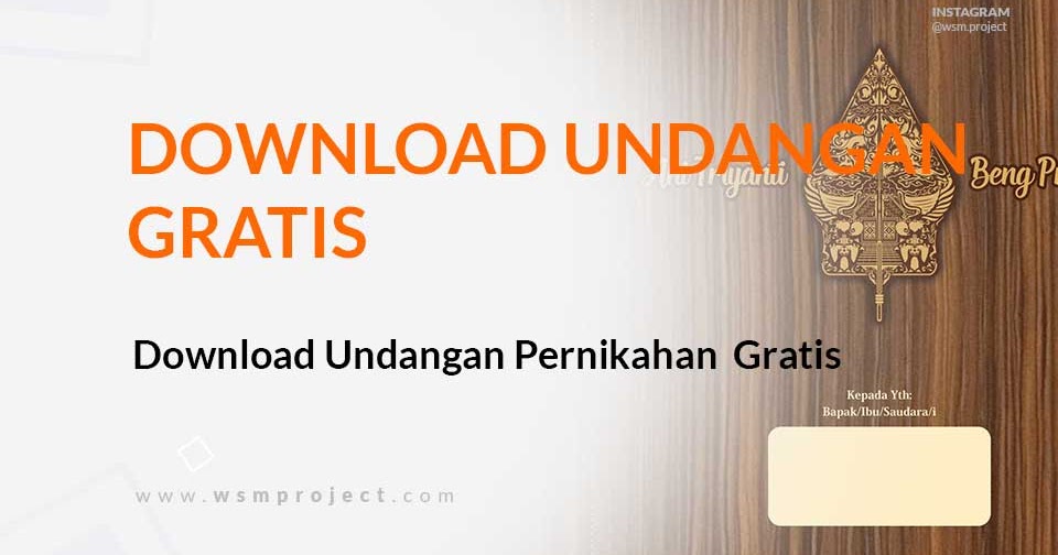 Detail Download Undangan Pernikahan Nomer 43