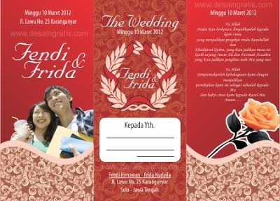 Detail Download Undangan Pernikahan Siap Edit Cdr Nomer 40