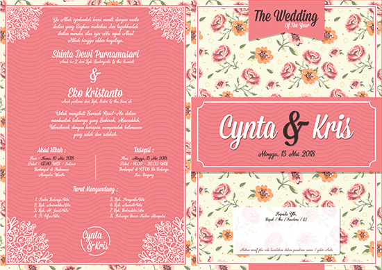 Detail Download Undangan Pernikahan Siap Edit Photoshop Nomer 10