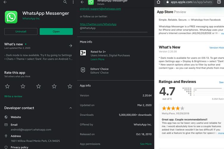 Detail Download Whatsapp Hitam Nomer 13
