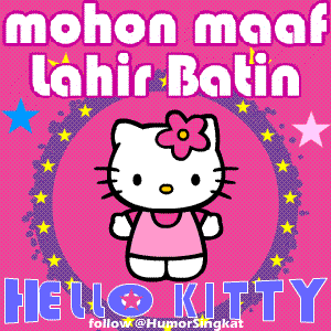 Detail Dp Bbm Bergerak Hello Kitty Nomer 17