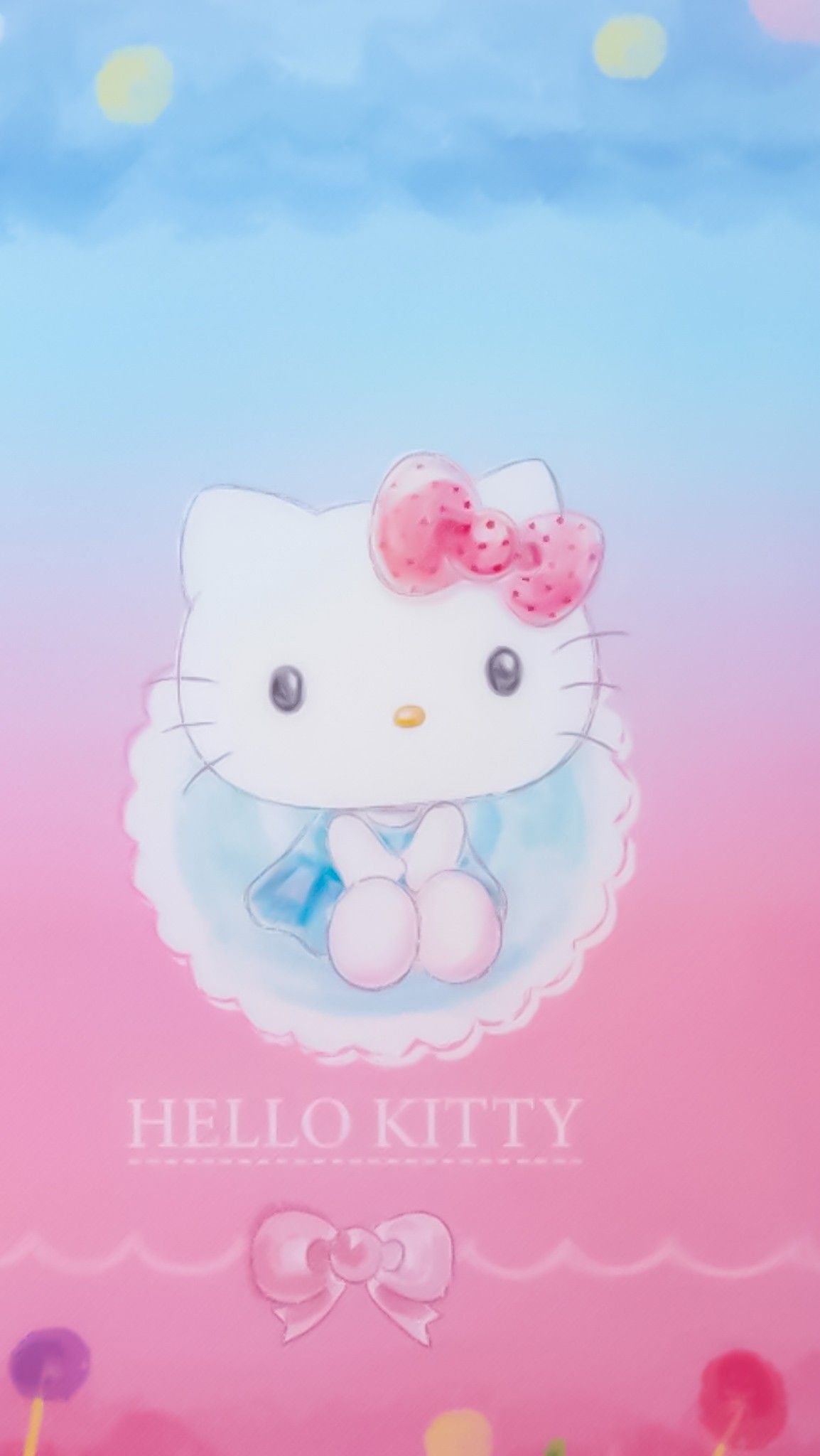 Detail Dp Bbm Bergerak Hello Kitty Nomer 24