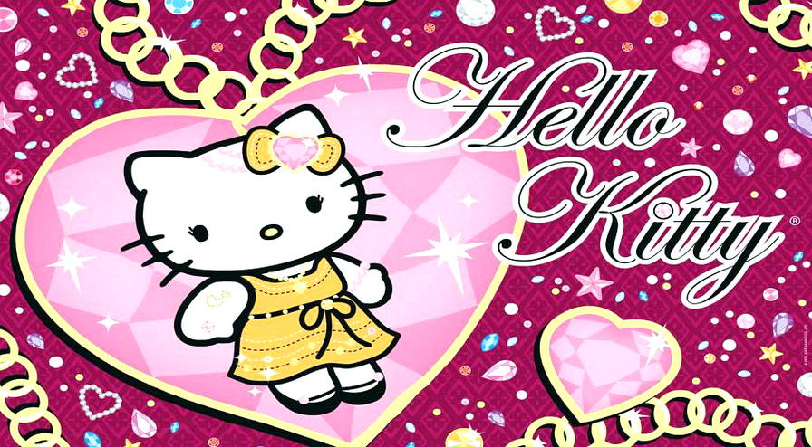 Detail Dp Bbm Bergerak Hello Kitty Nomer 32